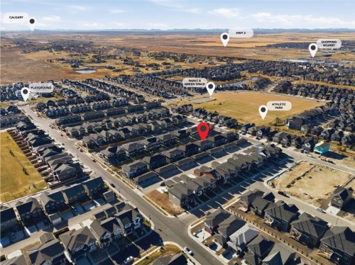 156 Lawson Lane Se, Airdrie, AB - Outdoor With View