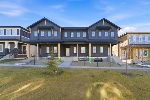 156 Lawson Lane Se, Airdrie, AB - Outdoor With Deck Patio Veranda With Facade