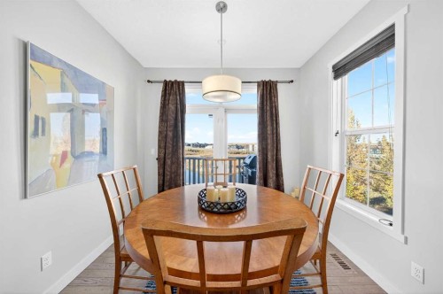 503 Nolanfield Villas Nw, Calgary, AB - Indoor Photo Showing Dining Room
