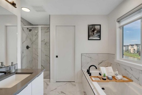 1315 Bayside Drive Sw, Airdrie, AB - Indoor Photo Showing Bathroom