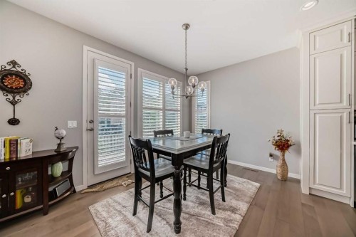 226 West Grove Point Sw, Calgary, AB - Indoor Photo Showing Dining Room