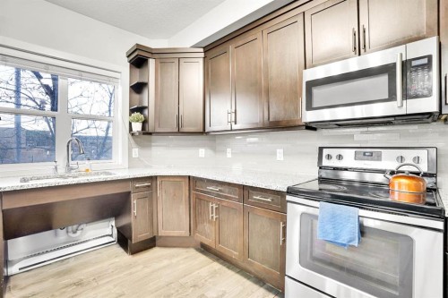 102-3 Taracove Estate Drive Ne, Calgary, AB - Indoor Photo Showing Kitchen