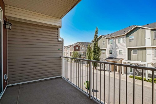 108 Redstone View Ne, Calgary, AB - Outdoor With Balcony With Exterior