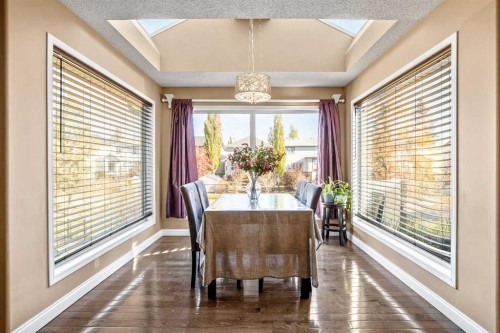123 Cranwell Close Se, Calgary, AB - Indoor Photo Showing Dining Room