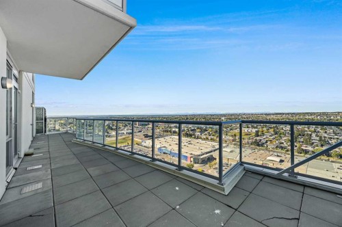 2404-77 Spruce Place Sw, Calgary, AB - Outdoor With Balcony With View With Exterior