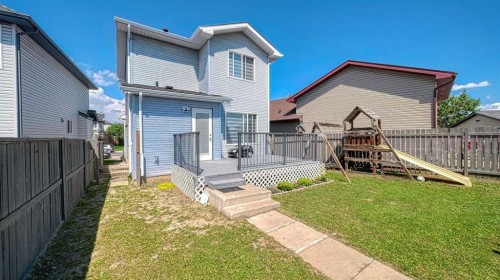 635 Taradale Drive Ne, Calgary, AB - Outdoor With Deck Patio Veranda
