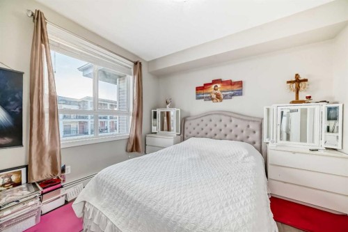 405-10 Walgrove Walk Se, Calgary, AB - Indoor Photo Showing Bedroom