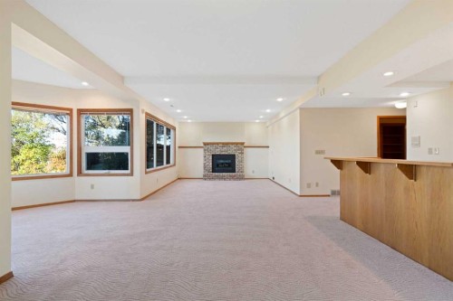 79 Edenstone View Nw, Calgary, AB - Indoor With Fireplace