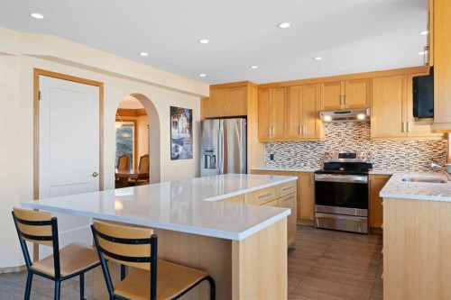 79 Edenstone View Nw, Calgary, AB - Indoor Photo Showing Kitchen With Double Sink With Upgraded Kitchen