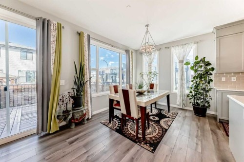 113 Howse Mount Ne, Calgary, AB - Indoor Photo Showing Dining Room