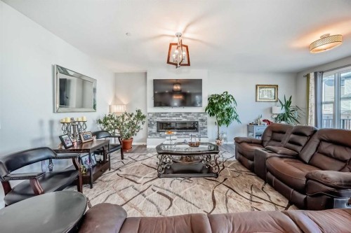 113 Howse Mount Ne, Calgary, AB - Indoor Photo Showing Living Room