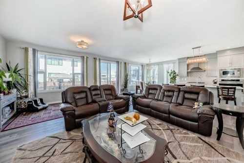 113 Howse Mount Ne, Calgary, AB - Indoor Photo Showing Living Room
