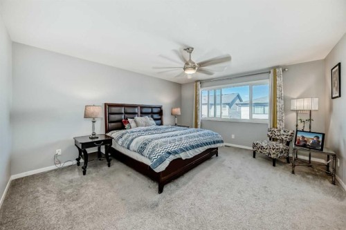 113 Howse Mount Ne, Calgary, AB - Indoor Photo Showing Bedroom