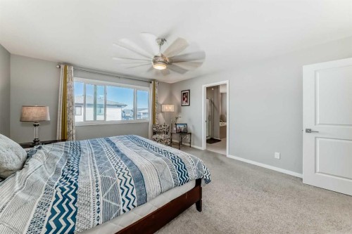 113 Howse Mount Ne, Calgary, AB - Indoor Photo Showing Bedroom