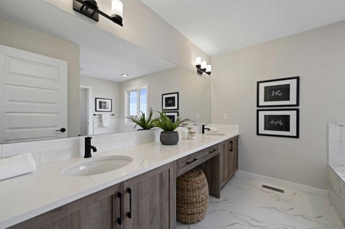 634 Bayview Lane Sw, Airdrie, AB - Indoor Photo Showing Bathroom