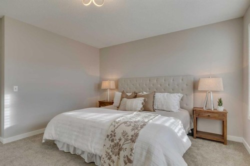 206 Elgin Place Se, Calgary, AB - Indoor Photo Showing Bedroom