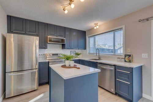 206 Elgin Place Se, Calgary, AB - Indoor Photo Showing Kitchen With Stainless Steel Kitchen