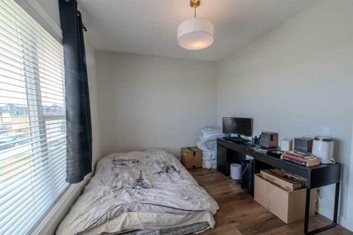 643 Cornerstone Drive Ne, Calgary, AB - Indoor Photo Showing Bedroom