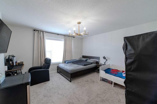 643 Cornerstone Drive Ne, Calgary, AB - Indoor Photo Showing Bedroom