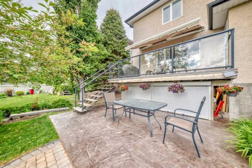 146 Scenic View Close Nw, Calgary, AB - Outdoor With Deck Patio Veranda