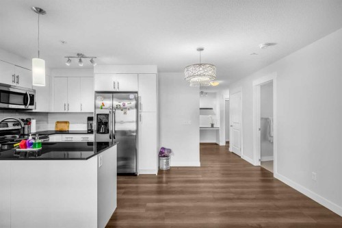 4107-240 Skyview Ranch Road Ne, Calgary, AB - Indoor Photo Showing Kitchen With Upgraded Kitchen