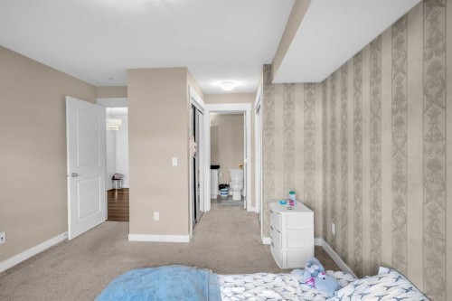 4107-240 Skyview Ranch Road Ne, Calgary, AB - Indoor Photo Showing Bedroom