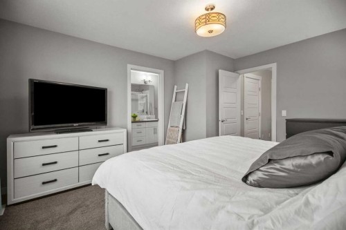 412 Evanston Way Nw, Calgary, AB - Indoor Photo Showing Bedroom