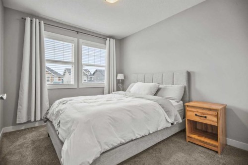 412 Evanston Way Nw, Calgary, AB - Indoor Photo Showing Bedroom