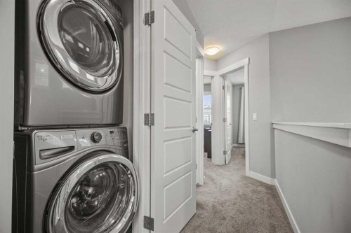 412 Evanston Way Nw, Calgary, AB - Indoor Photo Showing Laundry Room