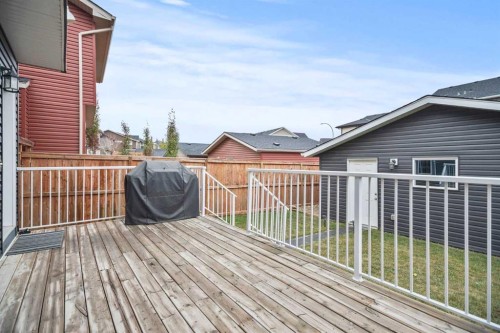 412 Evanston Way Nw, Calgary, AB - Outdoor With Deck Patio Veranda With Exterior
