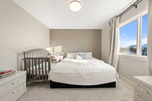 281 Waterford Boulevard, Chestermere, AB - Indoor Photo Showing Bedroom