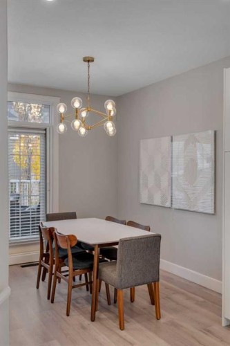 1227 12 Street Sw, Calgary, AB - Indoor Photo Showing Dining Room