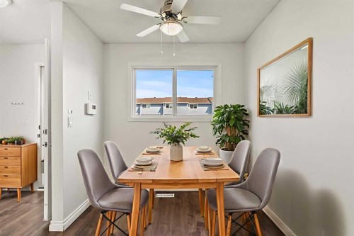 4-195 Manora Place Ne, Calgary, AB - Indoor Photo Showing Dining Room