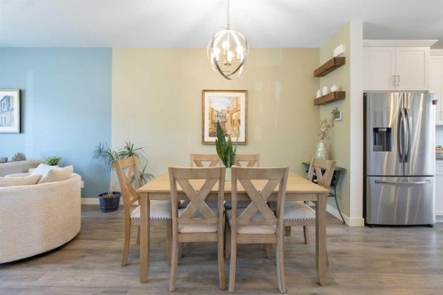 112 Fireside Crescent, Cochrane, AB - Indoor Photo Showing Dining Room