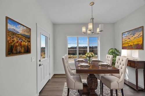 139 Homestead Common Ne, Calgary, AB - Indoor Photo Showing Dining Room
