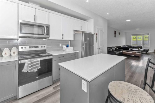 1174 Cornerstone Boulevard Ne, Calgary, AB - Indoor Photo Showing Kitchen
