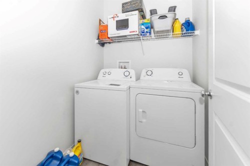1174 Cornerstone Boulevard Ne, Calgary, AB - Indoor Photo Showing Laundry Room