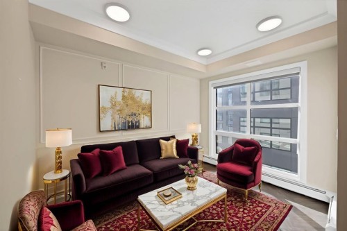 401-370 Dieppe Drive Sw, Calgary, AB - Indoor Photo Showing Living Room