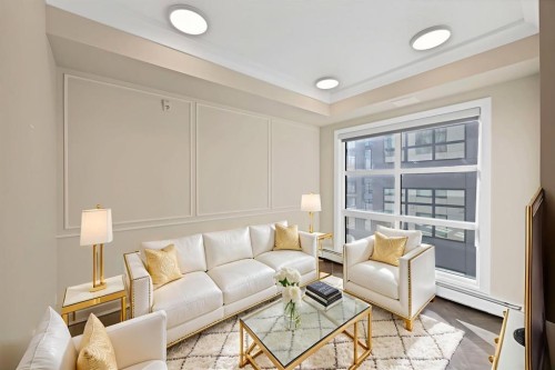 401-370 Dieppe Drive Sw, Calgary, AB - Indoor Photo Showing Living Room