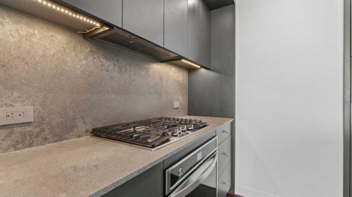 615-8505 Broadcast Avenue Sw, Calgary, AB - Indoor Photo Showing Kitchen