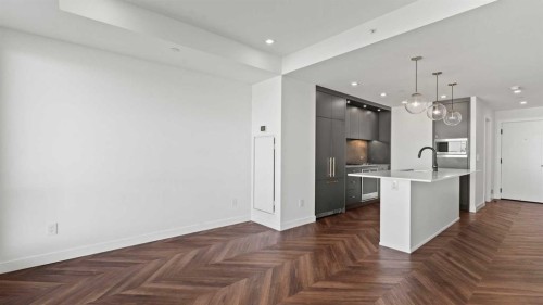 615-8505 Broadcast Avenue Sw, Calgary, AB - Indoor Photo Showing Kitchen