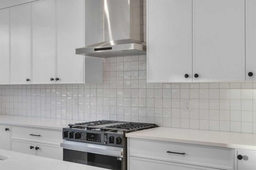 50 Setonstone Manor Se, Calgary, AB - Indoor Photo Showing Kitchen With Upgraded Kitchen