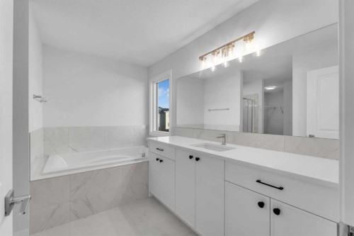 50 Setonstone Manor Se, Calgary, AB - Indoor Photo Showing Bathroom