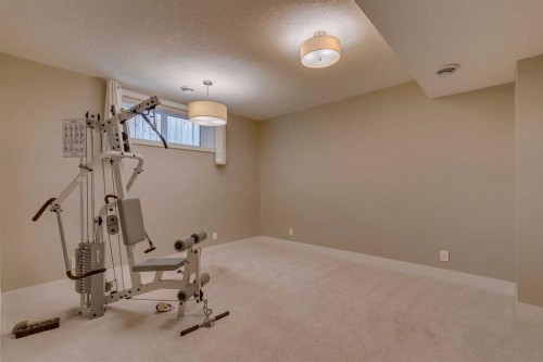 1605 29 Avenue Sw, Calgary, AB - Indoor Photo Showing Gym Room