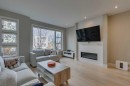 1605 29 Avenue Sw, Calgary, AB  - Indoor Photo Showing Living Room With Fireplace 
