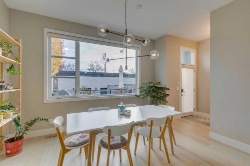 1605 29 Avenue Sw, Calgary, AB - Indoor Photo Showing Dining Room