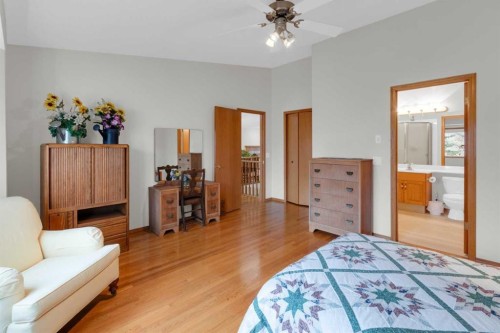 50 Christie Gardens Sw, Calgary, AB - Indoor Photo Showing Bedroom