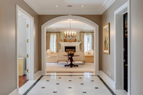 126 Eagle Ridge Drive Sw, Calgary, AB - Indoor Photo Showing Other Room With Fireplace