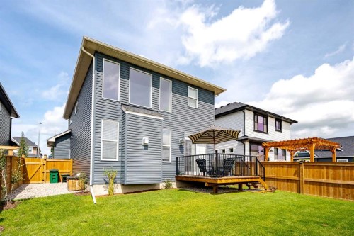2148 Ravensdun Crescent Se, Airdrie, AB - Outdoor With Deck Patio Veranda With Exterior