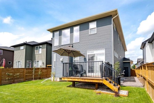 2148 Ravensdun Crescent Se, Airdrie, AB - Outdoor With Deck Patio Veranda